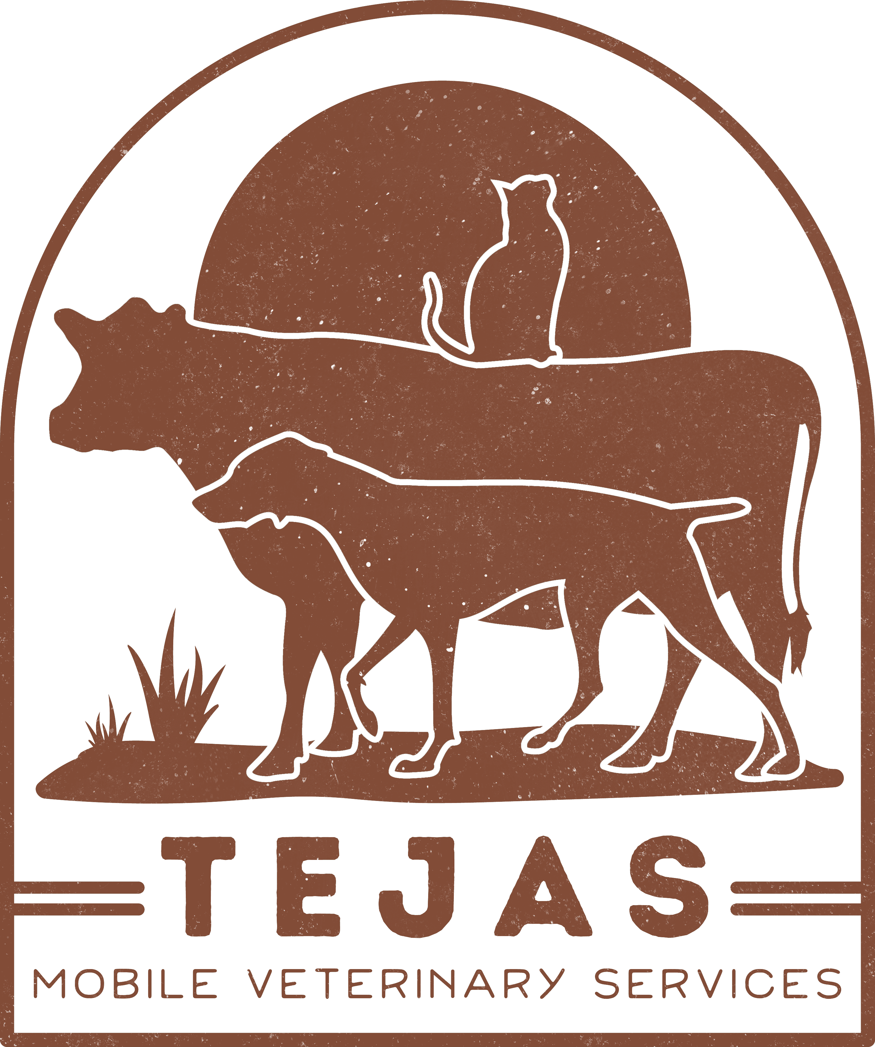 Tejas Mobile Veterinary Clinic Logo