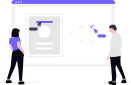 Abstract illustration representing Artificial Intelligence
